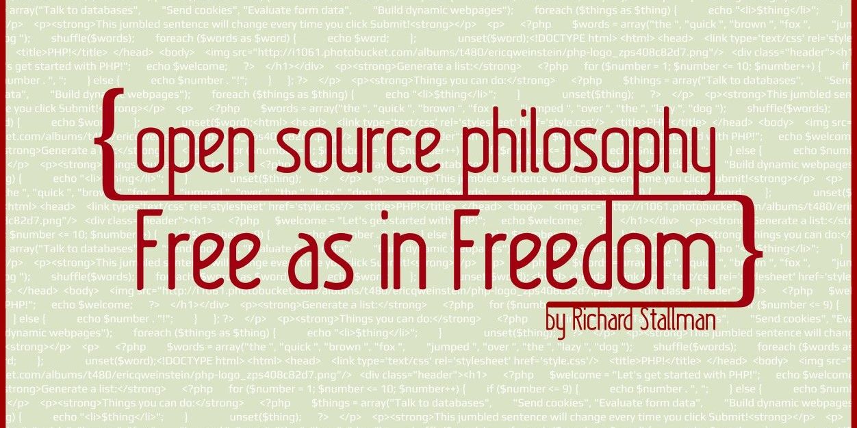 Open Source Memory Slash Vision studios Open Source Philosophy Memory Slash Vision studios