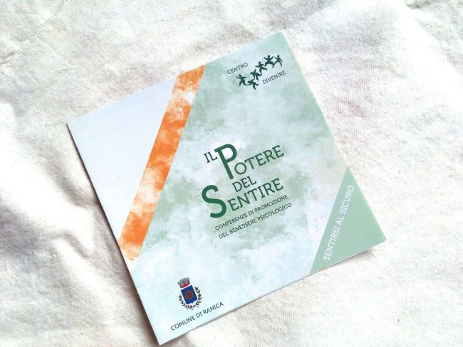 FLYER – POTERE DEL SENTIRE 2016 – COPERTINA