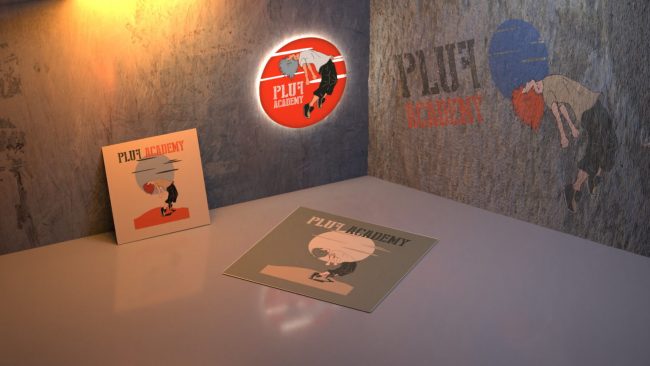 P.L.U.F. ACADEMY LOGO - ICONGRAPHY