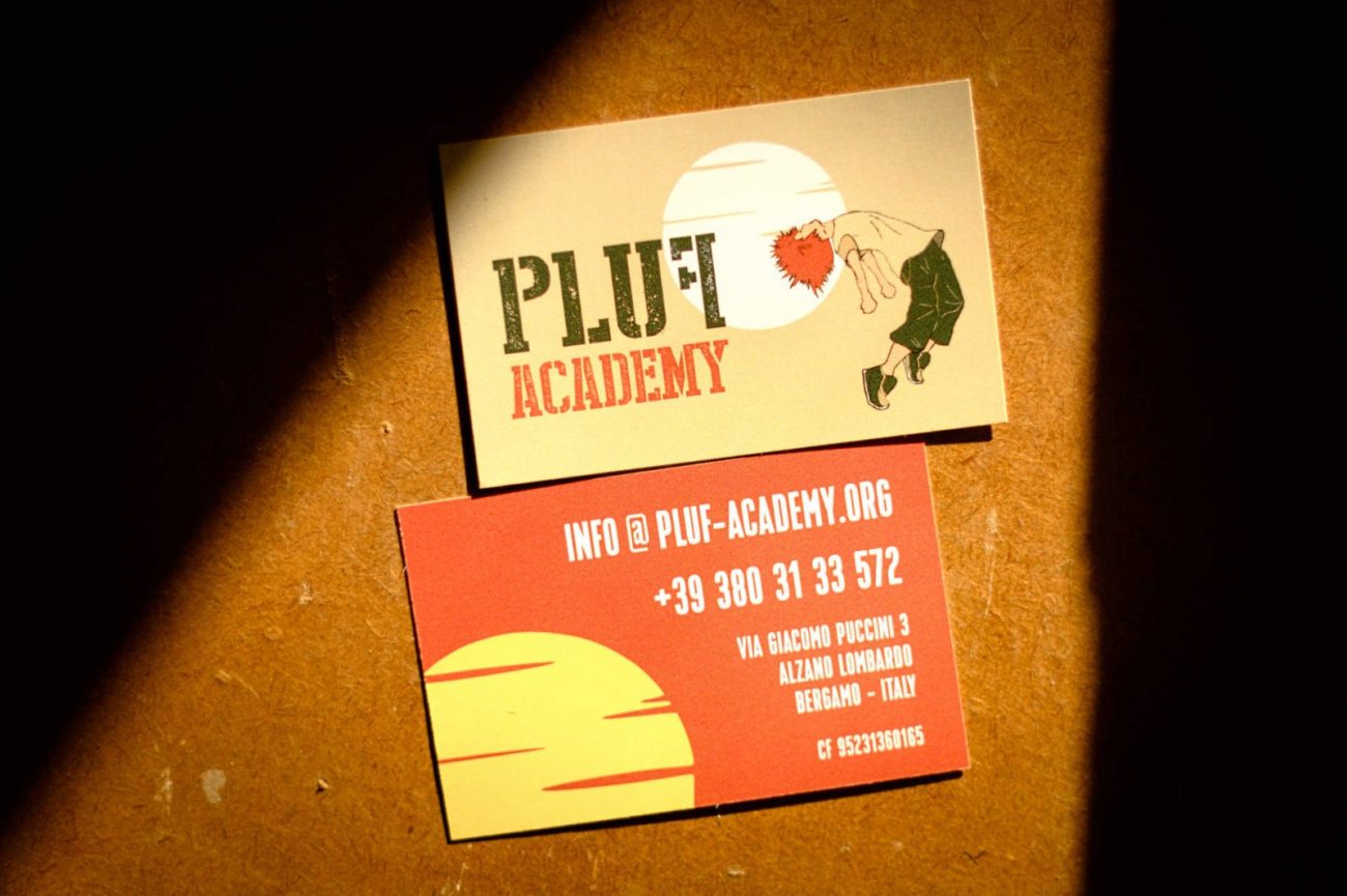 P.L.U.F. ACADEMY GRAPHIC DESIGN - BUSINESS CARDS
