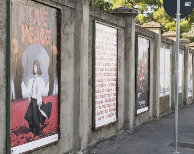 Manifesto MEMORY SLASH VISION studios - CHEAP FESTIVAL - F*CK WAR 2024 - PH Michele Lapini - Bologna | Italia | Settembre 2024